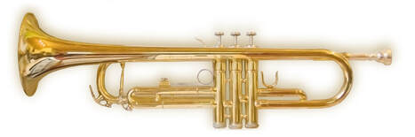 B flat trumpet